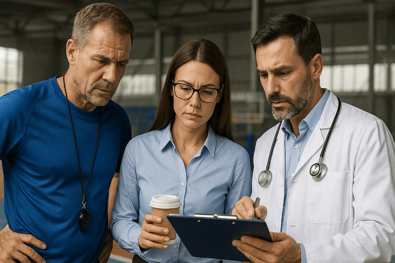 Решения спортивный психолог согласует с тренером и медицинским штабом